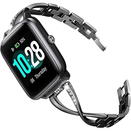 Amazon.com: ViCRior - Correa de repuesto para reloj inteligente ID205L de  0.748 in, de malla tejida de acero inoxidable, correa de repuesto para  ID205L, ID205G ID205 ID205U ID205S, color negro : Celulares
