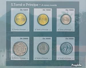 Sao Tome E Principe Bloc-feuillet 749 (complète. édition) Neuf Avec