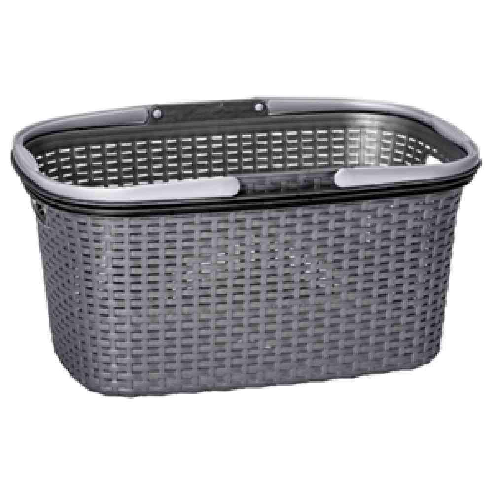 Rival R37600 Wäschekorb Rattan-Design, 32 Liter, 56 x 37 x 28 cm (Farbe zufällig, 5er Pack)