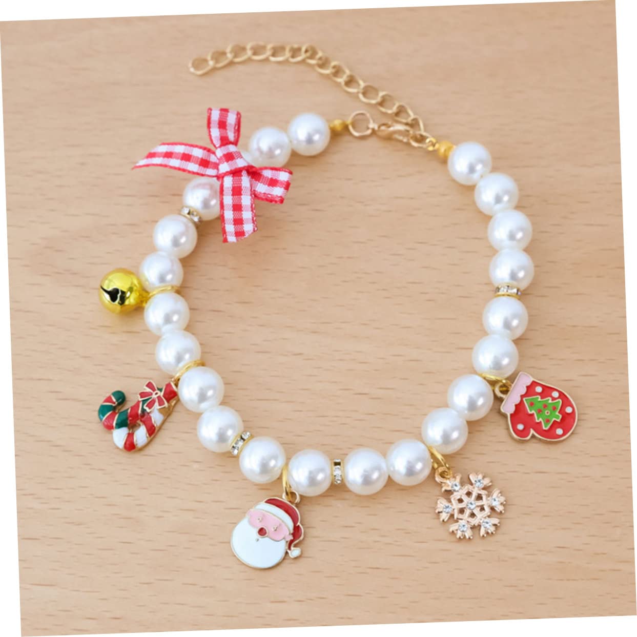 BESPORTBLE 5 Pièces Adorable Collier De Collier De Chaton Décoratif De Chat Délicat pour Animaux De Compagnie avec Clochettes Chat Perle s pour Chiots