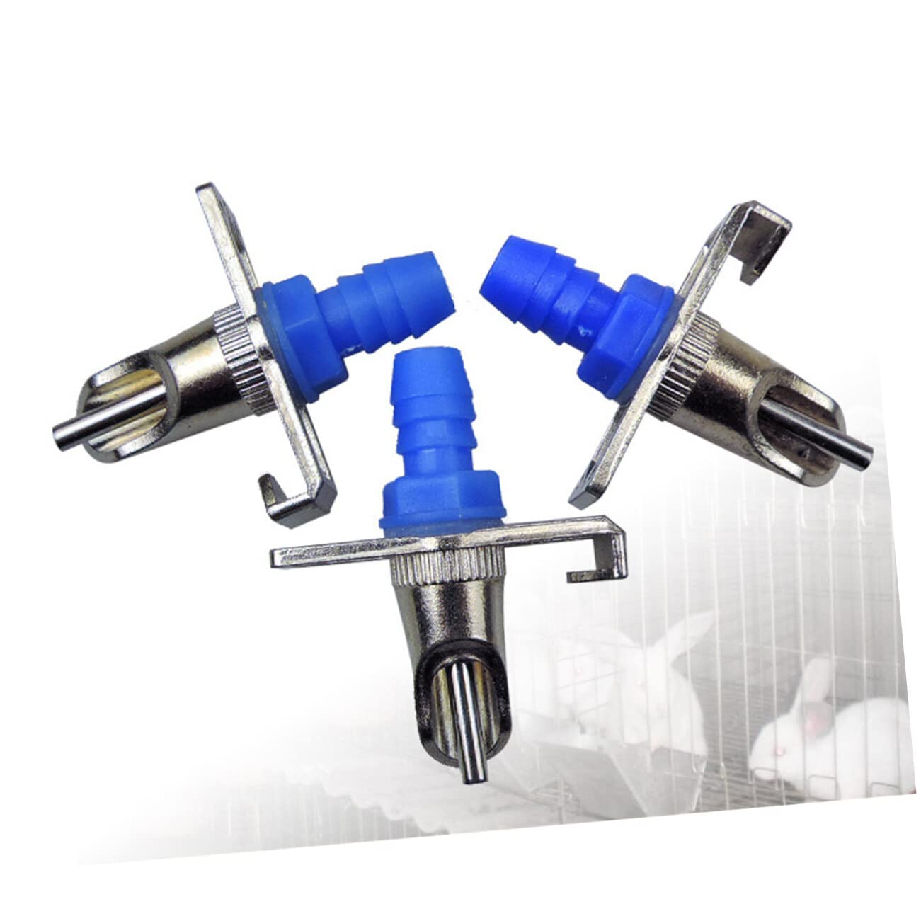 Mipcase 30 Piezas De Pezones De Agua para Aves De Corral De Conejo Fuentes De Agua De Conejo Conejitos Bebedero De Aves De Corral Bebedero De Conejo Bebedero De Agua para Mascotas