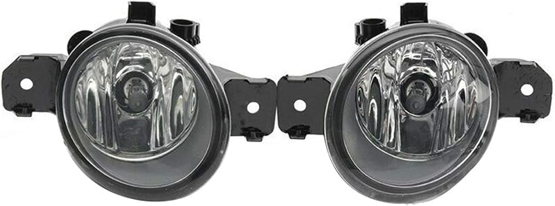 Par de faróis de neblina WFLNHB com lente de vidro transparente e lâmpadas H11 para Nissan e Infiniti – 2 unidades