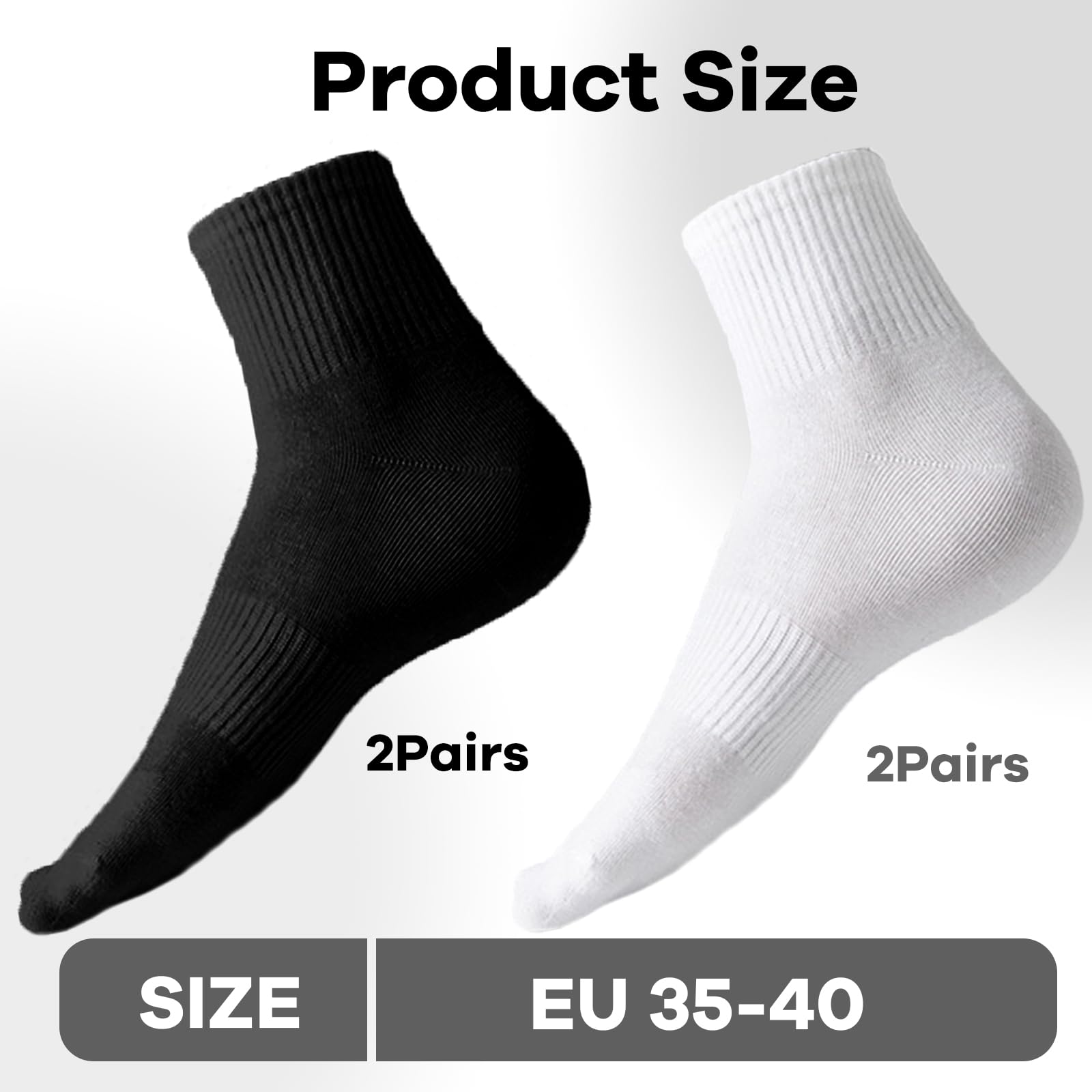 Lot 3 Paires Chaussettes Crew Coton Femme – Style Mignon Esthétique, Douces Et Confortables – Cadeau Idéal