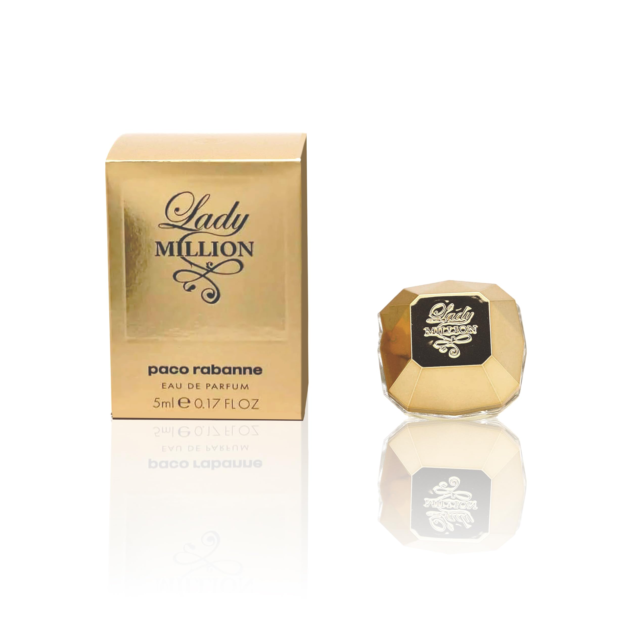 Lady Million by Paco Rabanne 0.17 oz Eau de Parfum Miniature Collectible by Unknown