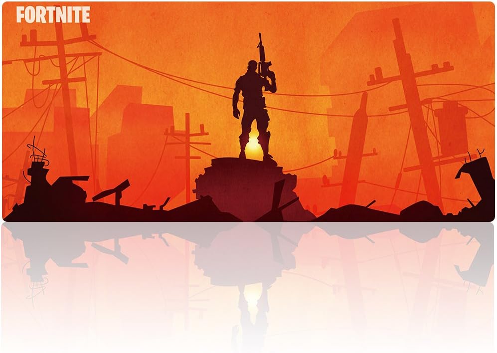 Bimor Extended Gaming Mouse Mat/Pad - Large, Wide (Long) Custom Professional Mousepad, Stitched Edges, Ideal for Desk Cover, Computer Keyboard, PC and Laptop (90x40 winning20)