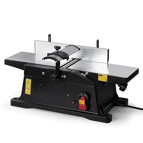 6-Inch Benchtop Jointer with 15 Amp Motor, 12000 RPM Cutting