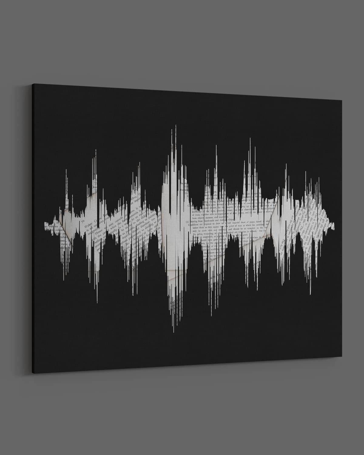 Amazon.com: Modern Soundwaves Artwork - Sound Wave Music Wall Art