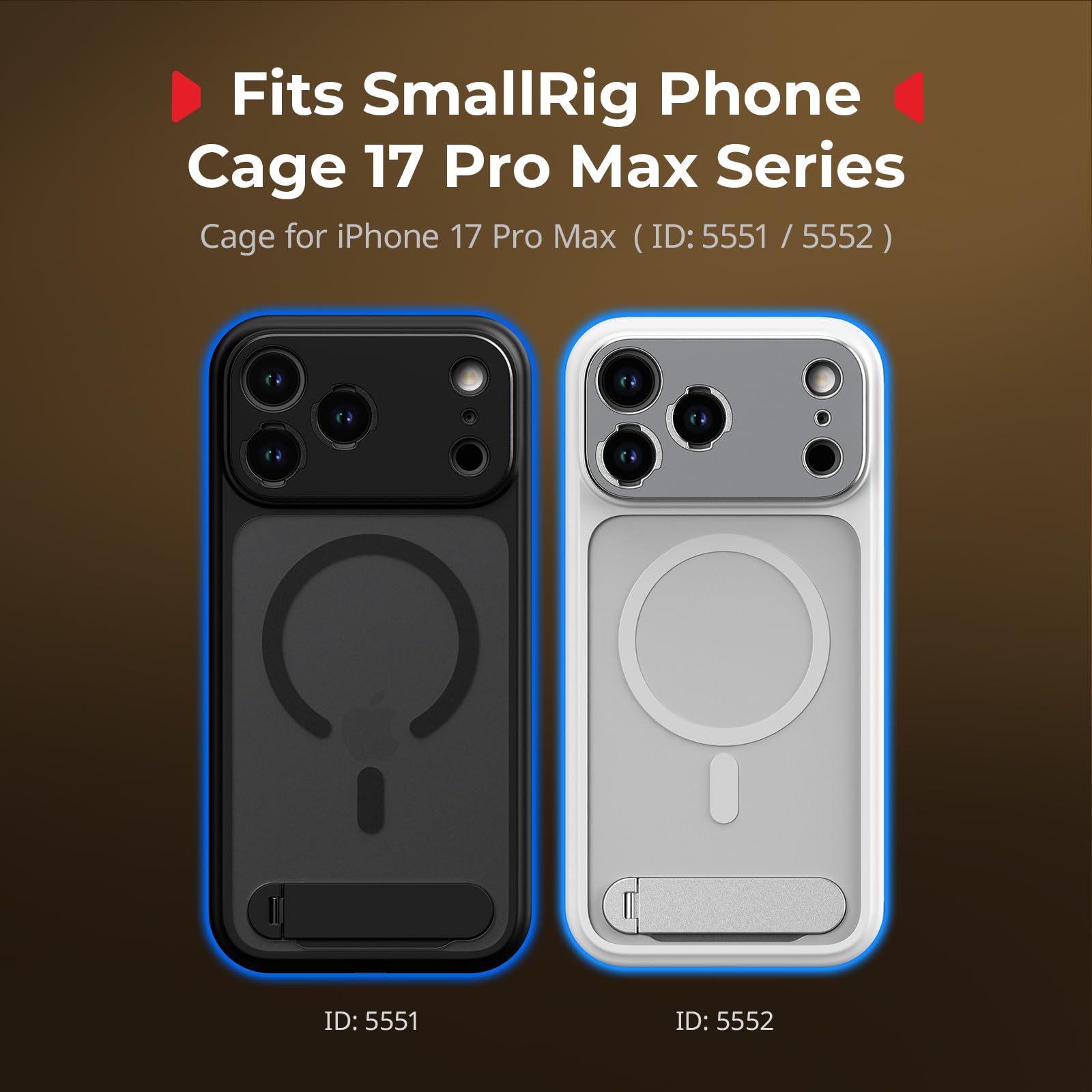 SmallRig Brand FilMov Attachable Filter Adapter for iPhone 17 Pro