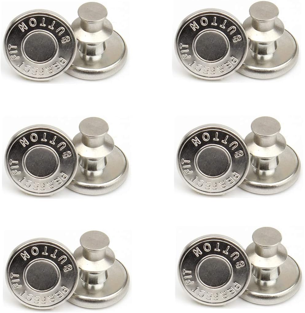 17mm Replacement Jean Buttons 