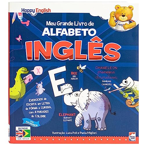 Happy English Meu grande livro do Alfabeto em INGLÊS