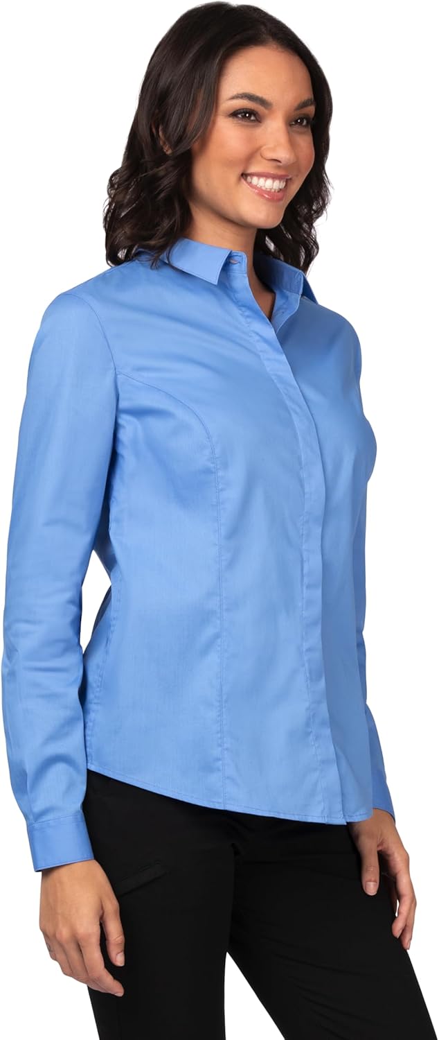 Chef Works Womens Premium Formal Dress Shirt - Image 4