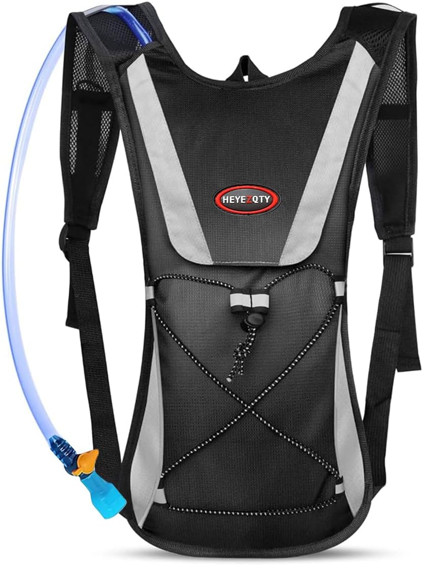 Sport Hydration, 2. L Hydration Backpack Water Bag Outdoor Trekking Tactical Riding Water Bag, Water Bladder Capacity for Motorcycling, Cycling, Trekking