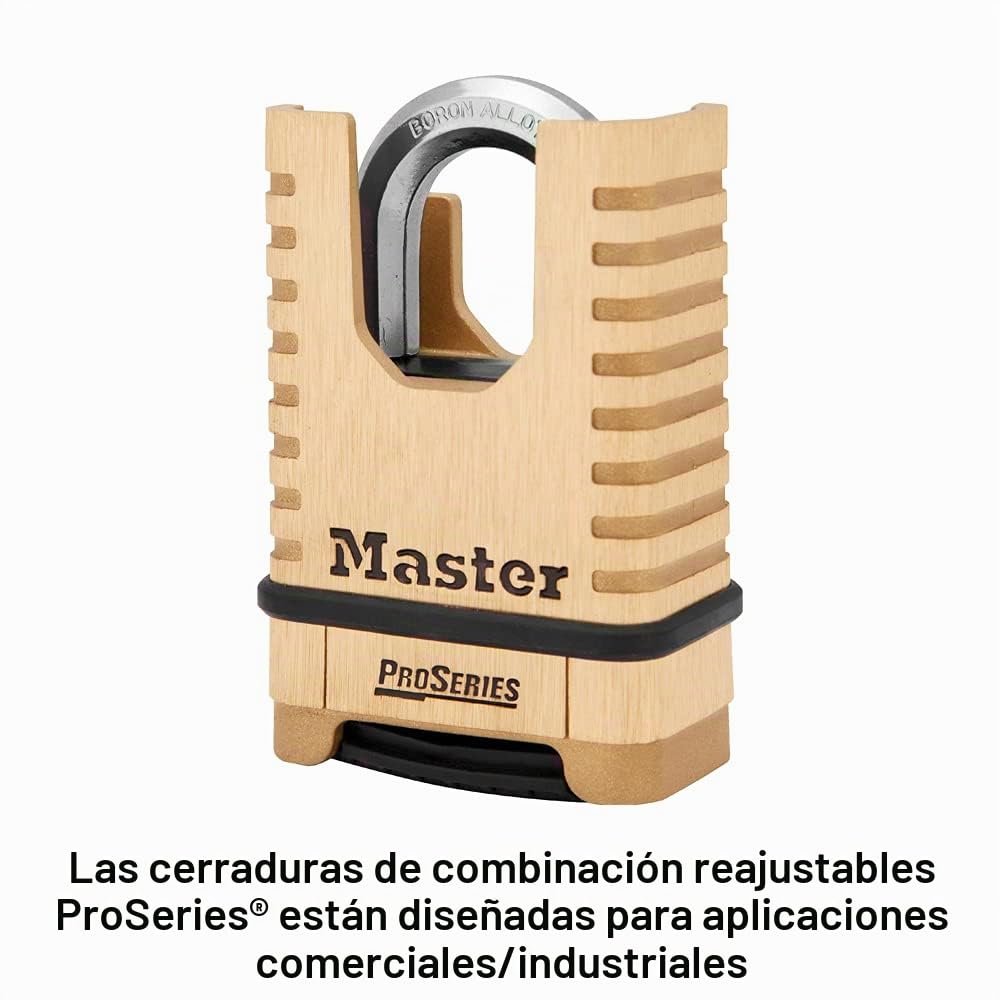 Masterlock 1177D - Cuerpo De Latón Y Arco Con Pro