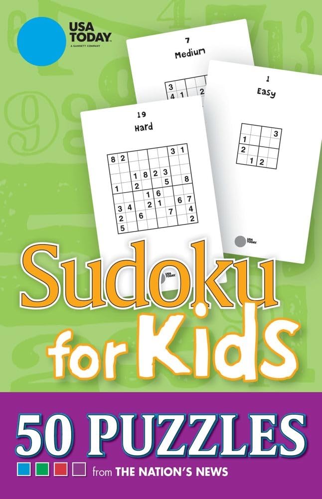 USA Today Sudoku for Kids: 50 Puzzles from the Nation's News