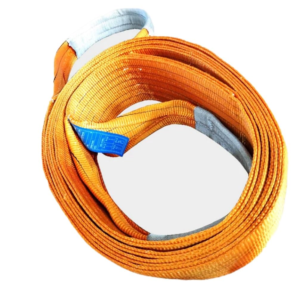 Lifting Slings Household Durable Lifting Slings Thickened Trailer Rope Lifting Belt Thickened Sling Rope Industrial Lifting Belt Crane Trailer Lifting Flat Cloth Belt (Color : 3T, Size : 3M)