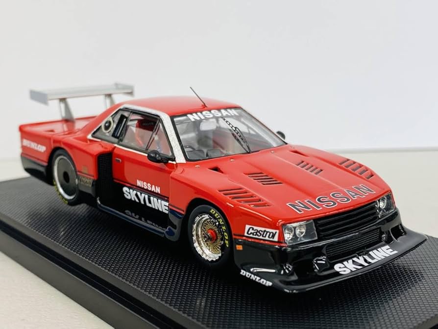 EBBRO 1/43 スカイライン グループ５ ロンチ Amazon.co.jp: EBBRO 1/43 NISSAN SKYLINE TURBO Group 5 Launch