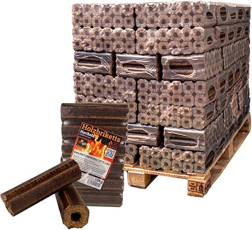 Holzbriketts 960 kg Palette Gluthalter Pini Kay Premium je 10 kg