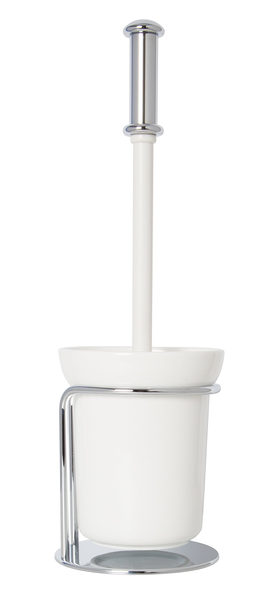 Croydex Grosvenor Flexi-Fix Chrome Toilet Brush from B&Q