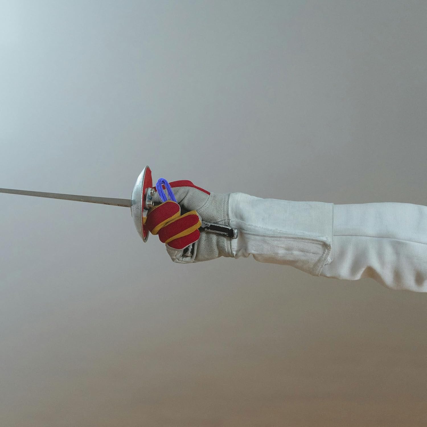2pcs Electric Epee Wiring: Insulated Stainless Steel Blade Wire - Competition Body Cord - Cable for Fencing Equipment Repair and Maintenance
