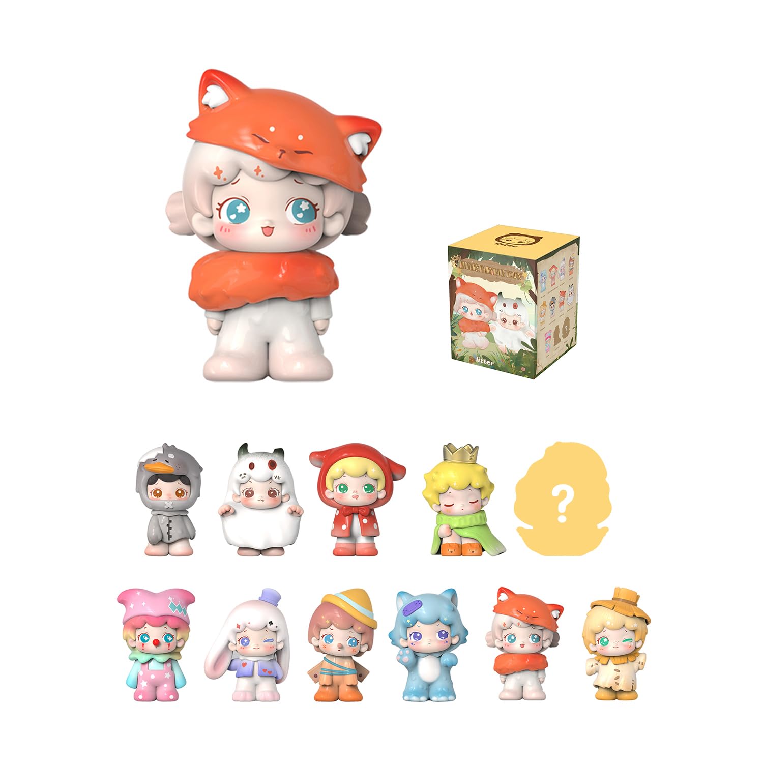 Amazon | Popobox Litter's Fairy Tale Town Series ブラインド