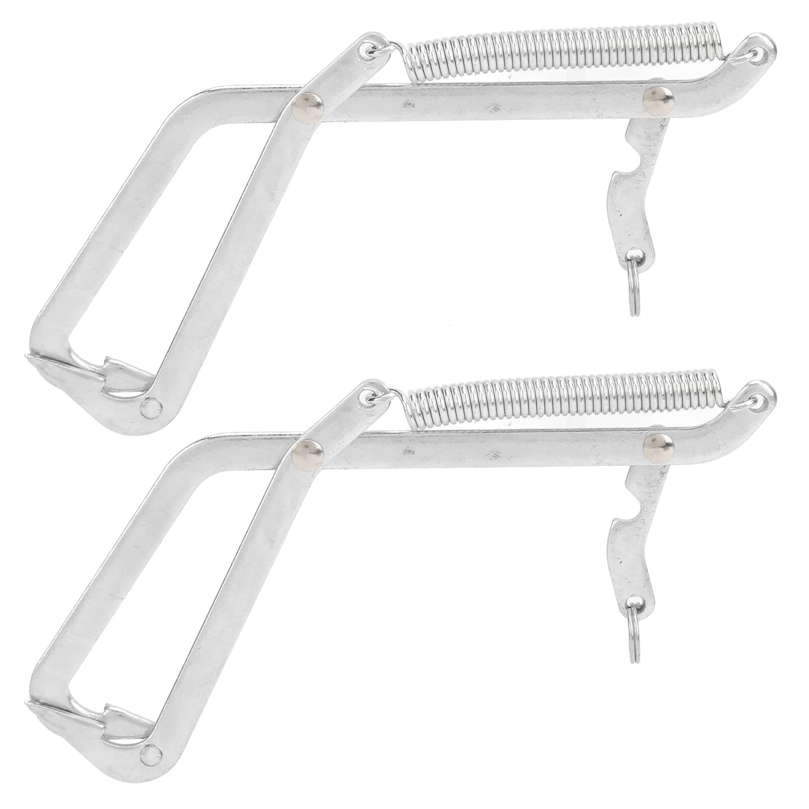 Stainless Steel Crab Grabber Durable Fishing Tool for Catching Crabs and Predatory Fish 2 Pcs Seafood Grabber for Anglers (single hook)