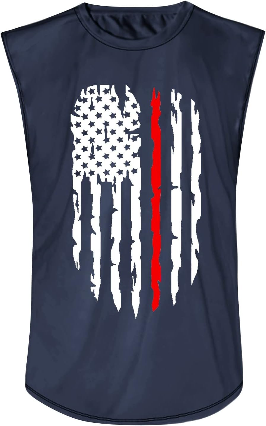 Ymosrh Men's Tank Top Flag Tank Shirts 4th of July Sleeveless Muscle Shirt Graphic Gym Workout Patriotic Tee, S-4XL