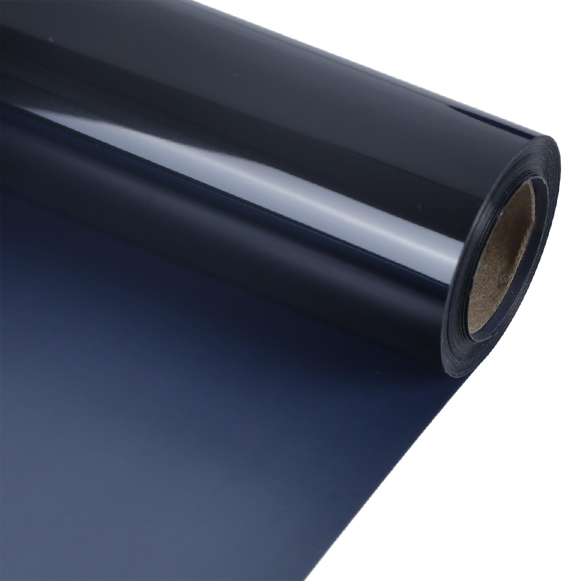 HTVVETUR Heat Transfer Vinyl for T Shirt - 12" x 5FT Roll HTV Vinyl Iron on Vinyl, Easy to Cut &amp; Weed (Matte Black)