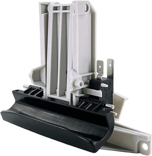 Conjunto de puerta y pestillo del lavavajillas compatible con el pestillo de puerta May-tag Quiet Series 300 MDB7600AWW, MDB8600AWW, MDB5600AWB,