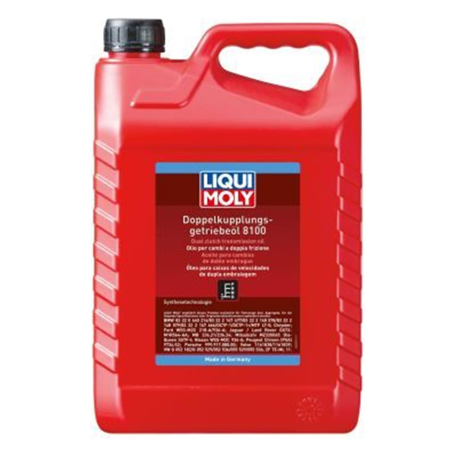 LIQUI MOLY Doppelkupplungsgetriebeöl 8100 | 5 L | Getriebeöl | Hydrauliköl | Art.-Nr.: 20626