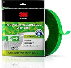 3M, VHB, Fita Dupla-Face, Adesivo Transferível, 4910, 19 mm x 20m