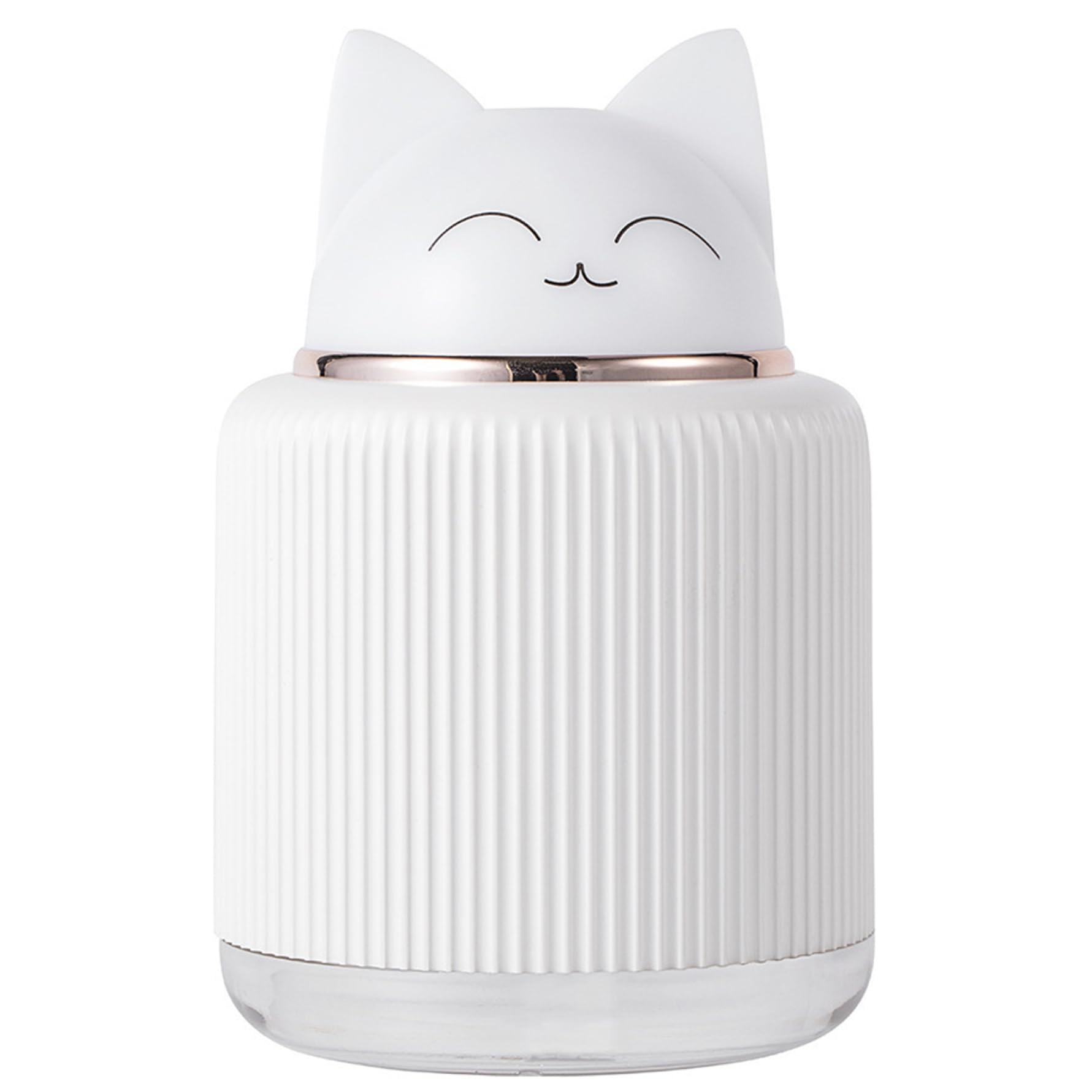 Mini humidificateur 300ml à 2 modes de brume et veilleuse intégrée