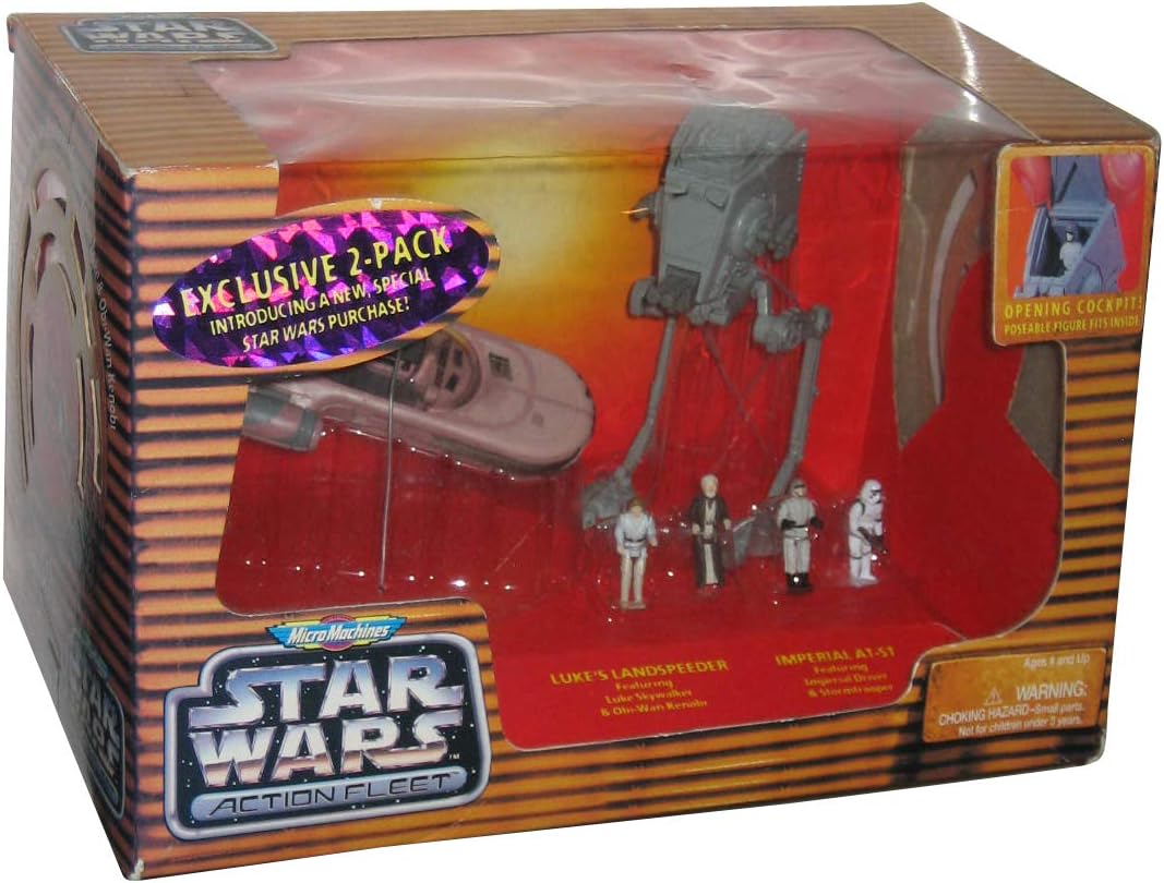 Star Wars Action Fleet Excl 2 Pack Landspeeder Imperial At St star-wars-action-fleet-excl-2-pack-landspeeder-imperial-at-st