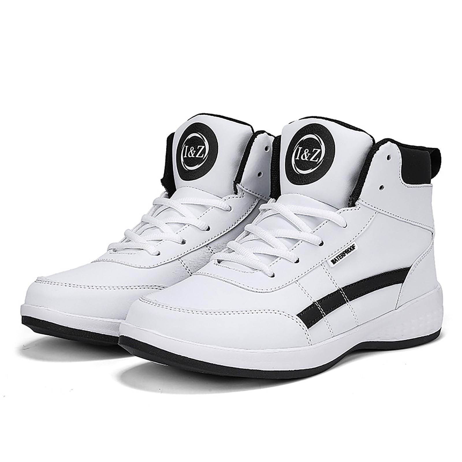 Generisch Herren High Top Sneaker Sportschuhe Basketballschuhe Atmungsaktiv Running Shoes Outdoor Fitness Straßenlaufschuhe Fitness Gym Walkingschuhe