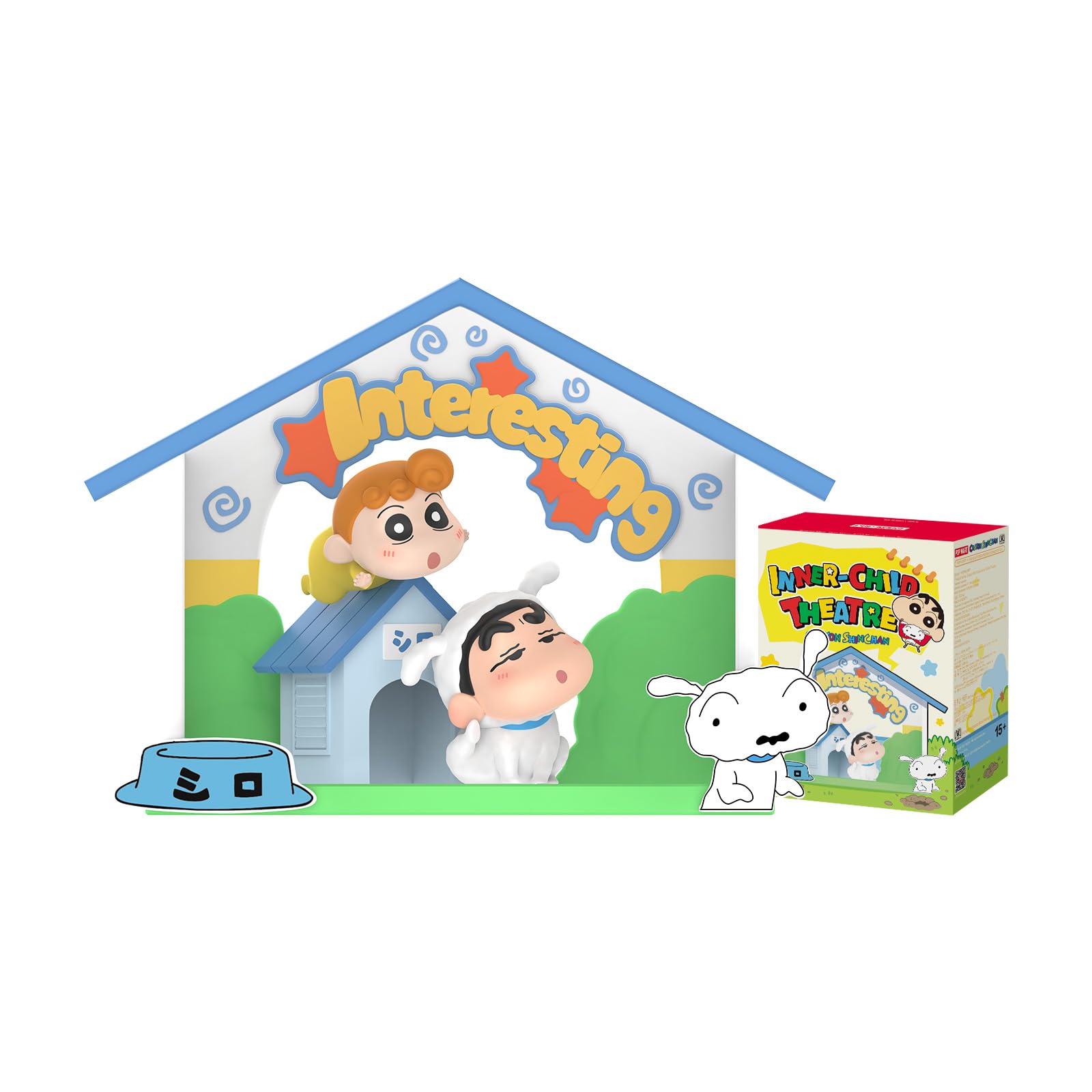 Amazon.co.jp: 【POP MART 公式ストア】クレヨンしんちゃん Inner