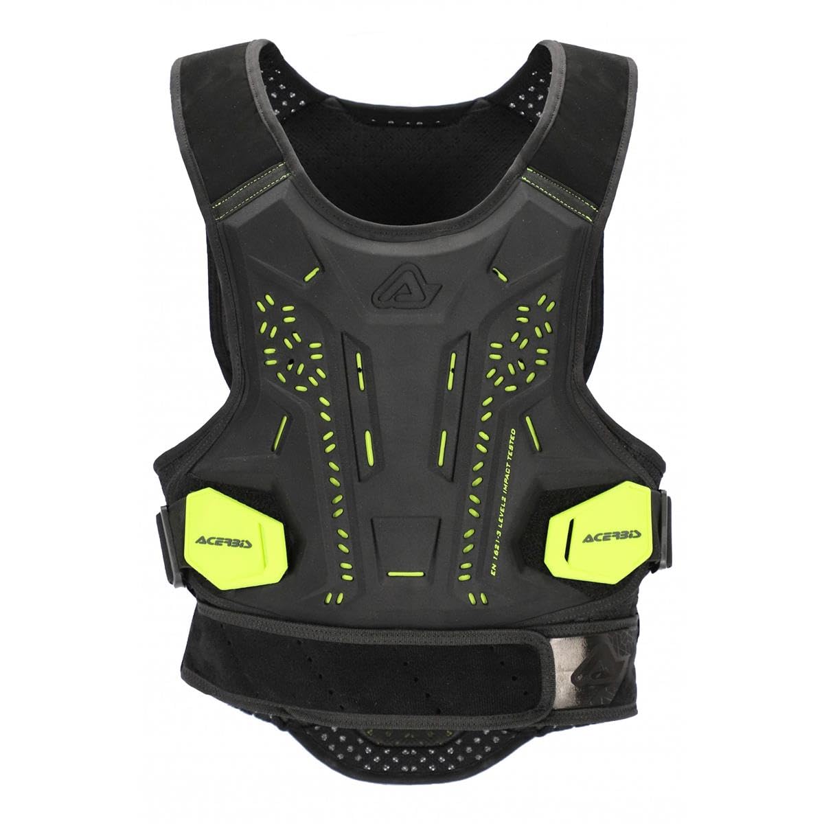 ACERBIS PETTORINA DNA NERO/GIALLO L/XL