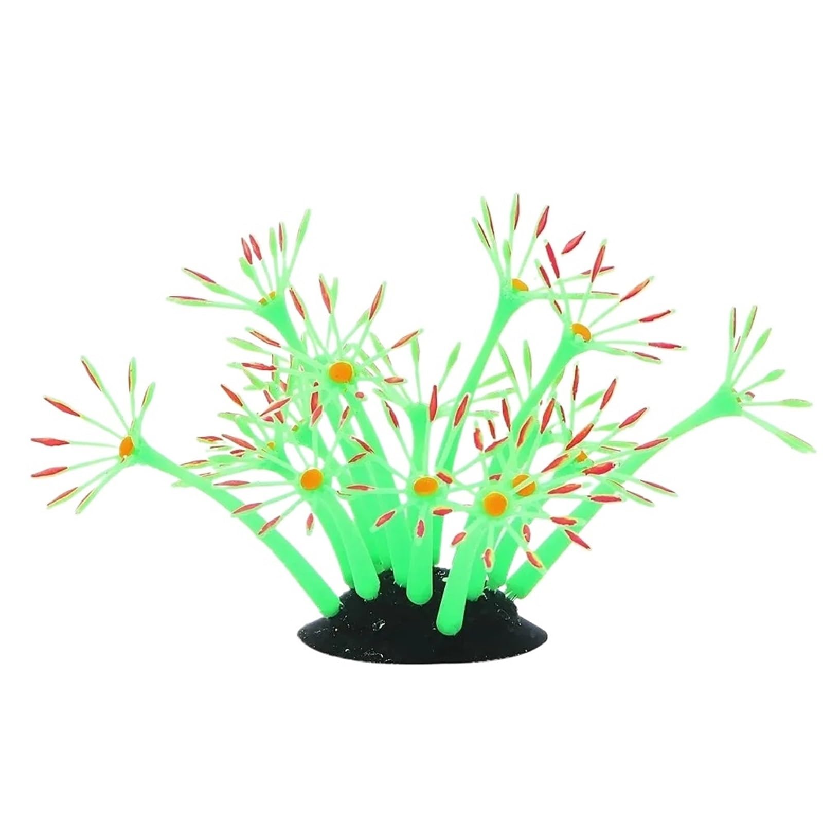 UULIMAXONT Simulated aquarium plants, Artificial Glowing Coral Simulation Aquarium Decoration Multicolor