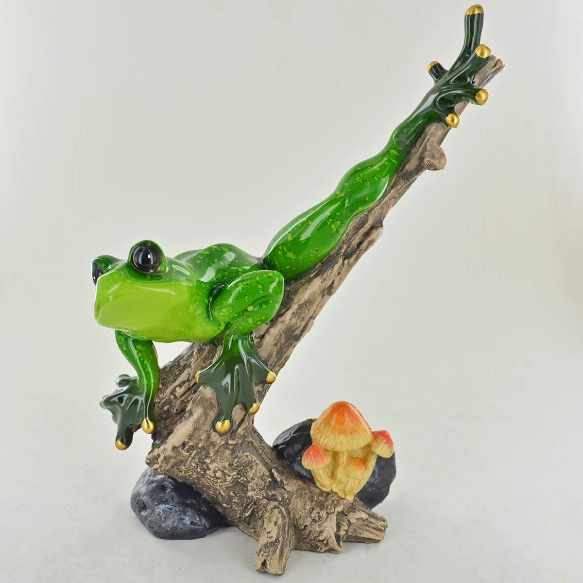Forest Frogs Design E - Garden Small Resin Figurine Great For Home Gift