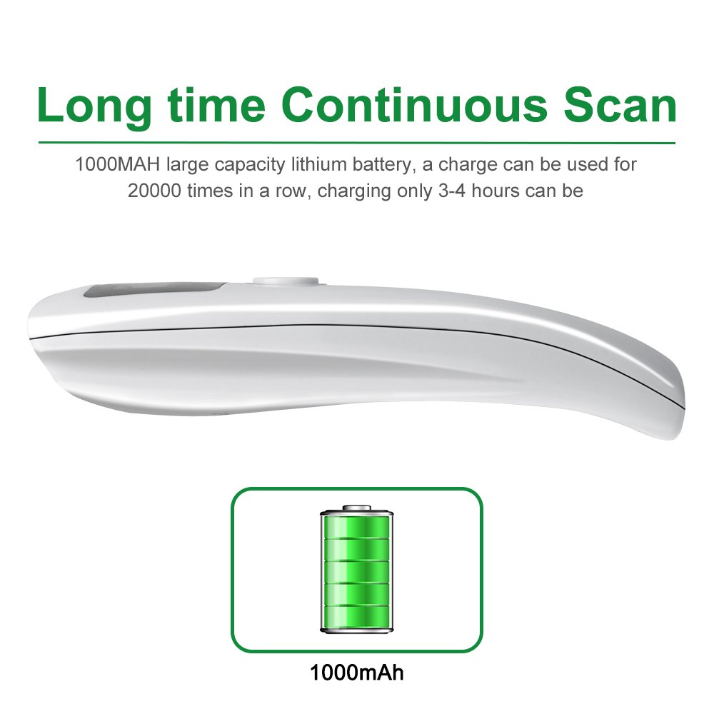 NETUM NT-Z3S Bluetooth CCD Barcode Scanner Wireless kabelloser Handscanner USB für Android IOS IPAD MAC