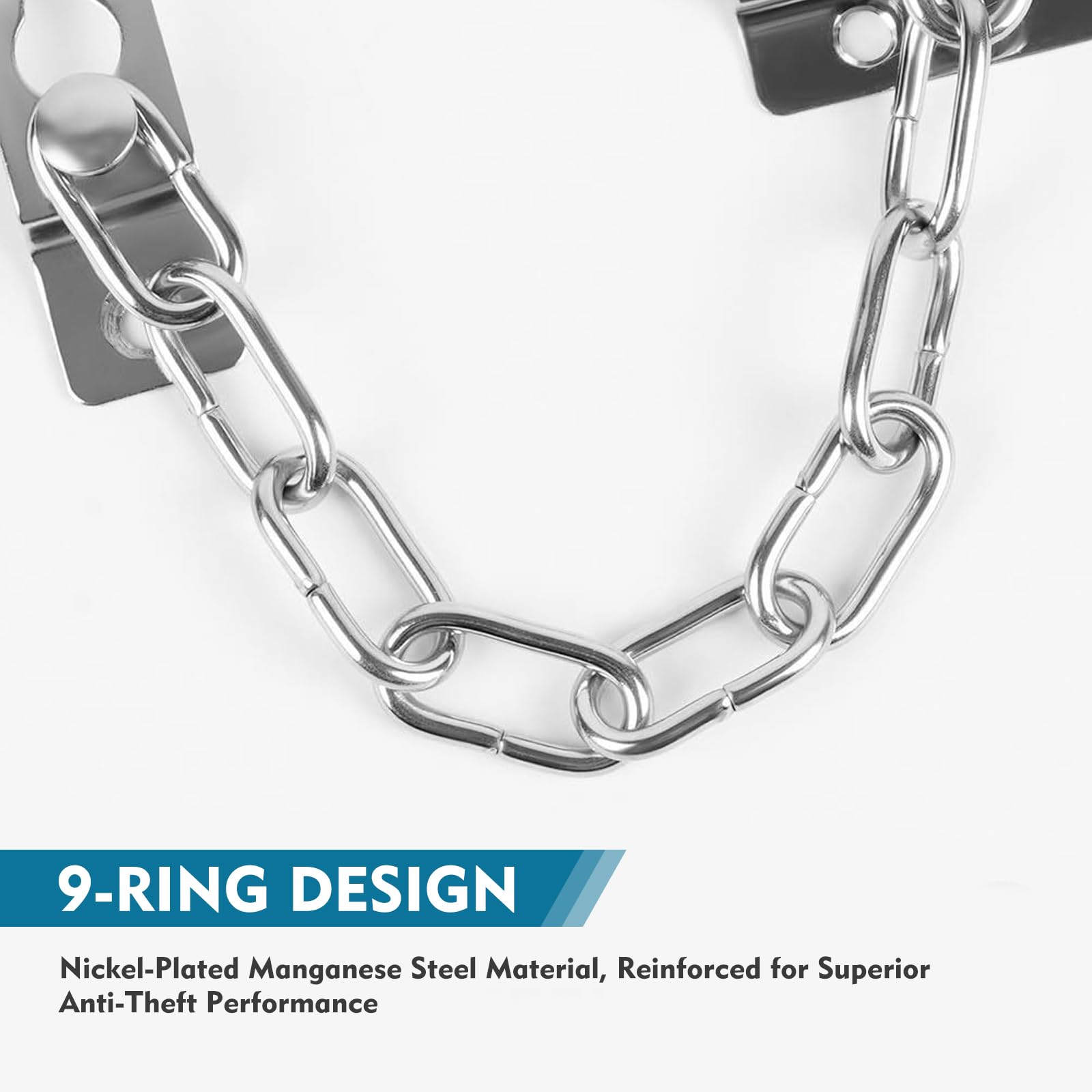 2-Pack Door Lock Door Security Chain, Anti-Theft Door Lock - Image 4