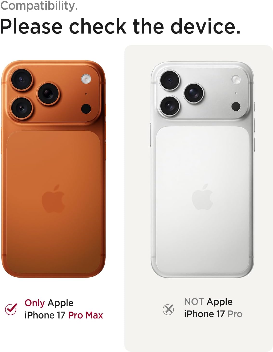 Miimall for iPhone 17 Pro Max Case Waterproof, Compatible with Magsafe [360 Full Body][Bulit-in Screen & Lens Protector] Military Grade Dustproof Snowproof Rugged Phone Case for iPhone 17ProMax Black - Image 2