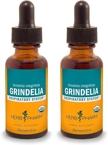 Miniatura 2 de Extracto líquido Grindelia orgánico certificado por Herb Pharm para soporte del sistema respiratorio - 1 onza