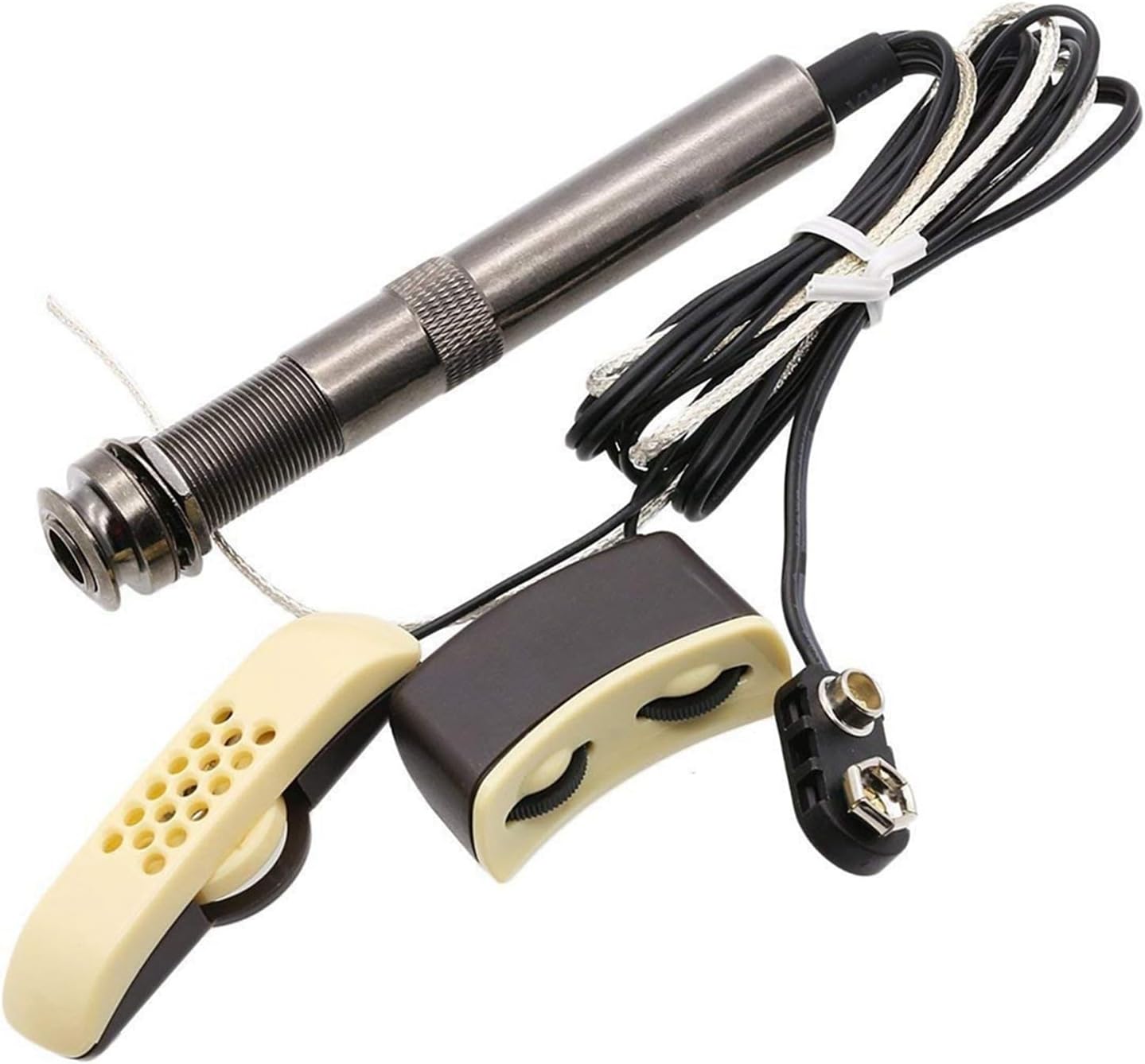 Acoustic Guitar Pickup Equalizer Amplifier Tuner with Output Jack