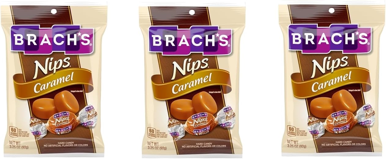 Nips Chocolate Parfait Candy, 4Ounce Boxes (Pack of 12) Hard Candy Grocery