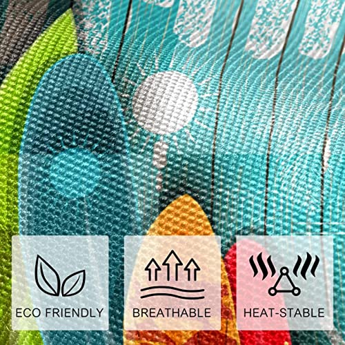 Succulentes en pot sets de table cuisine antidérapants résistants chaleur 4pcs - 4