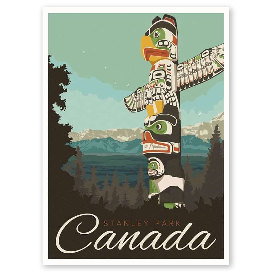 特大サイズ！カナダVancouverバンクーバー風景画♡アート美術品 特大サイズ！CanadaカナダVancouverバンクーバー風景画♡アート