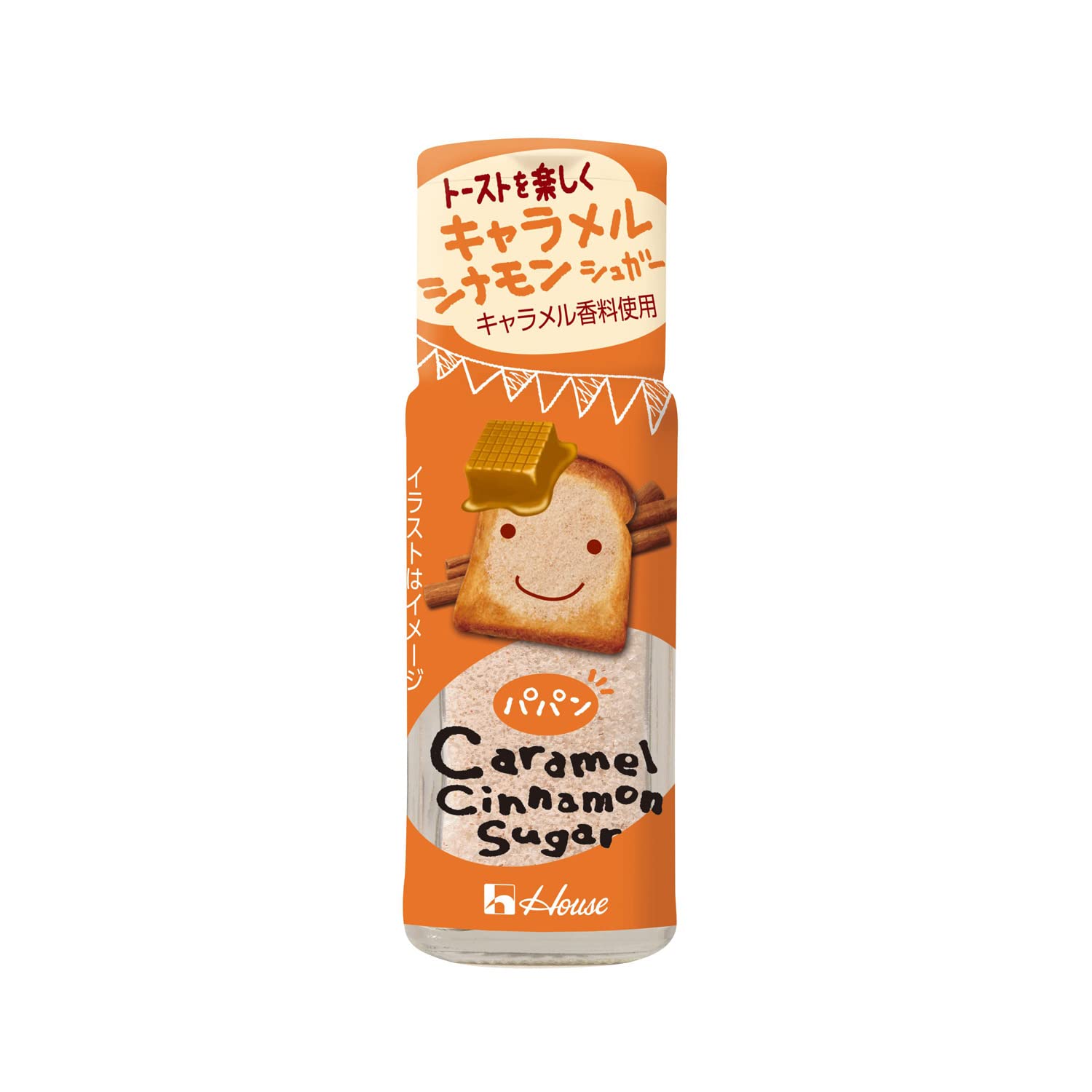 Amazon.co.jp: パパン ハウス キャラメルシナモンシュガー 30g