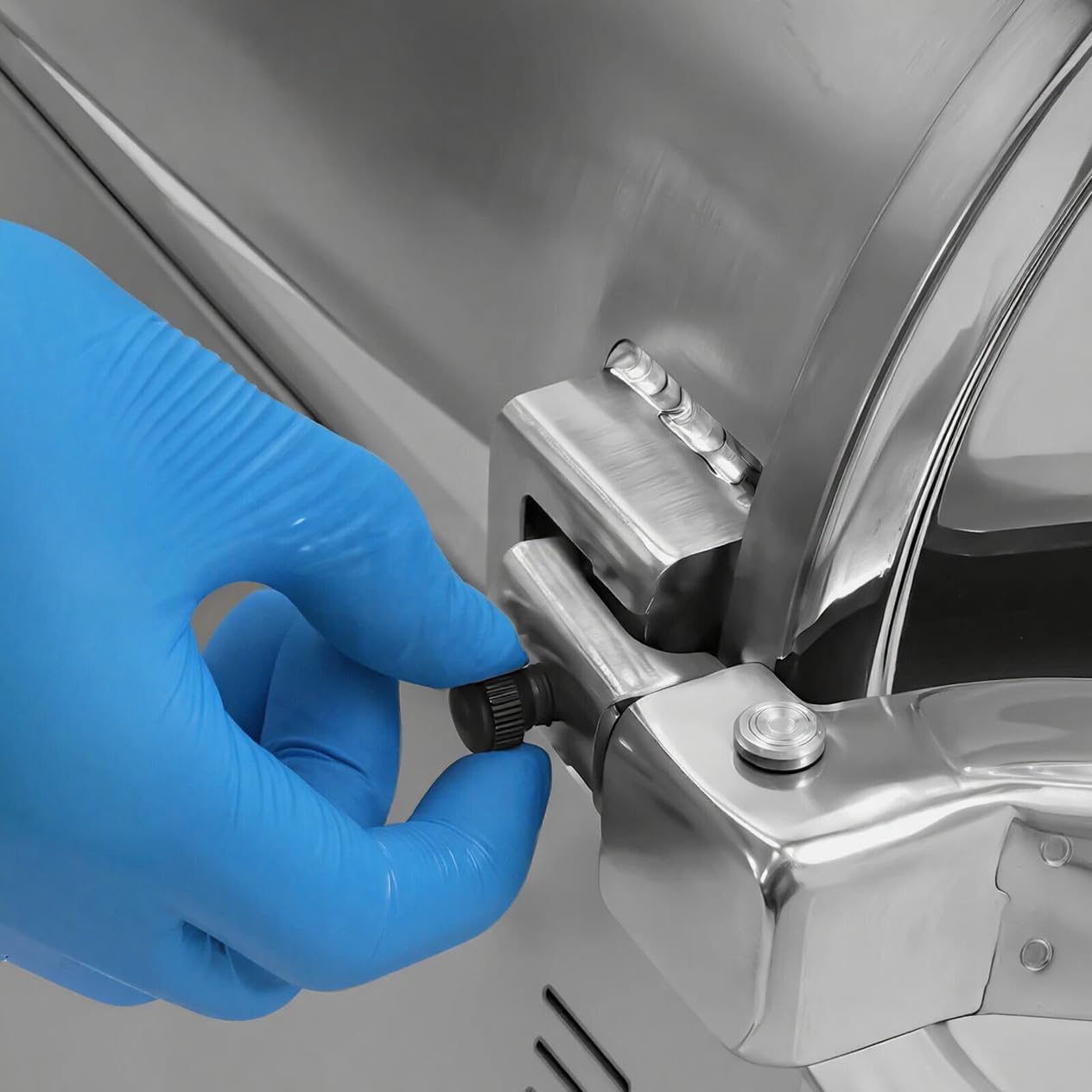 24L automatisch Tischplatte Hochdruck Dampf Autoklav Sterilisator Edelstahl