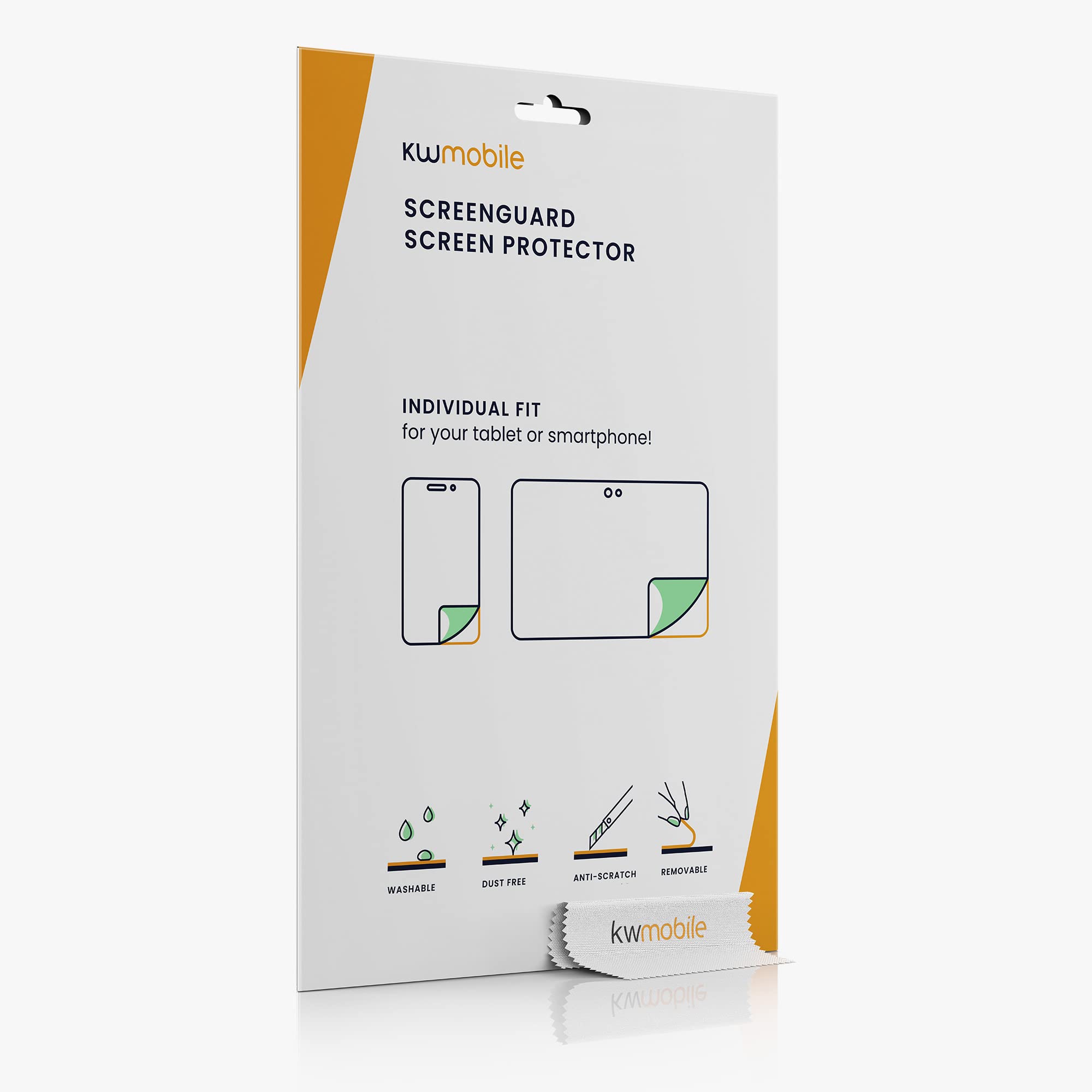 kwmobile Osłona ekranu kompatybilna z Apple Macbook Air 15 M4 2025 A3241 – matowa folia antyodblaskowa