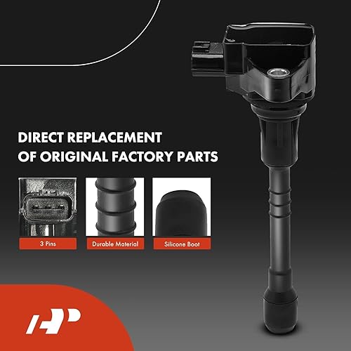 Miniatura 3 de A-Premium Juego de 8 bobinas de encendido y bujías de iridio compatibles con Nissan Armada 2017-2020 y Infiniti QX56 2011-2013, QX80 2014-2020, 5.6L