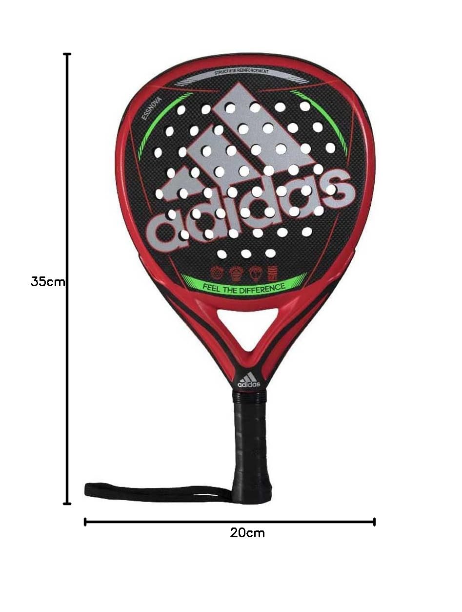 Adidas Essnova Carbon Ctrl 3.1 Racchetta da paddle rosso